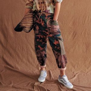 Free People Zion Printed Harem Pants